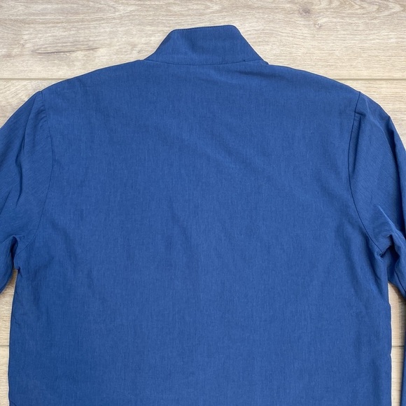Travis Mathew Stormchaser Lightweight Windbreaker Jacket Golf full zip Blue‎ - Picture 12 of 16